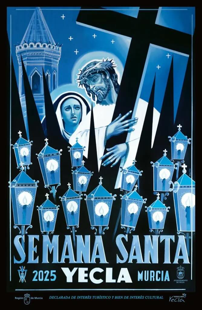 Cartel de la Semana Santa de Yecla 2025
